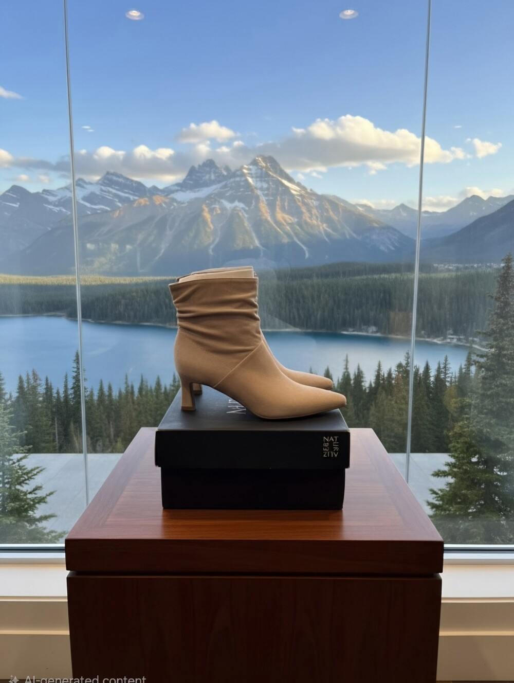 NATURALIZER TRIBUTE WOMEN'S SZ 7 M HEELED BOOTIE BOOTS NWB